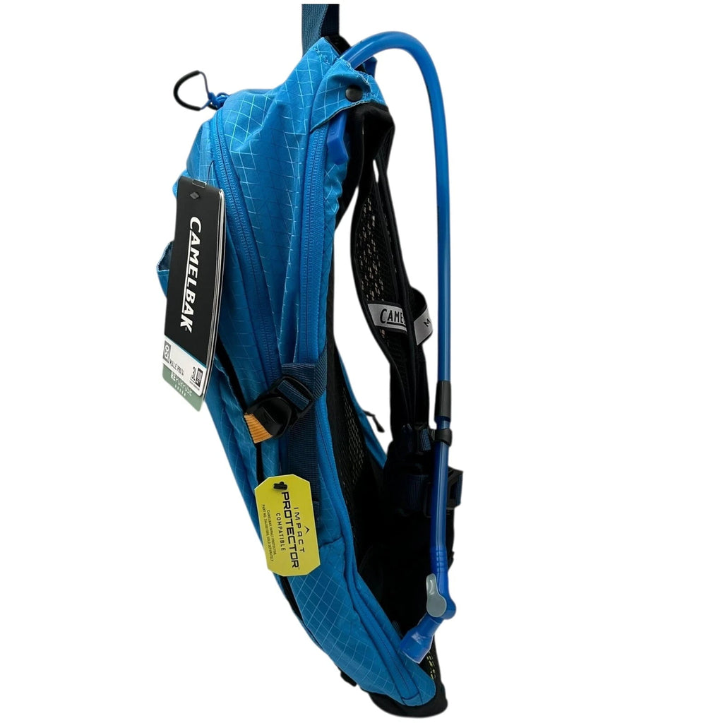 CAMELBAK M.U.L.E Pro 14L Bike Hydration Backpack 100 oz, Ibiza Blue/Orange NM6K