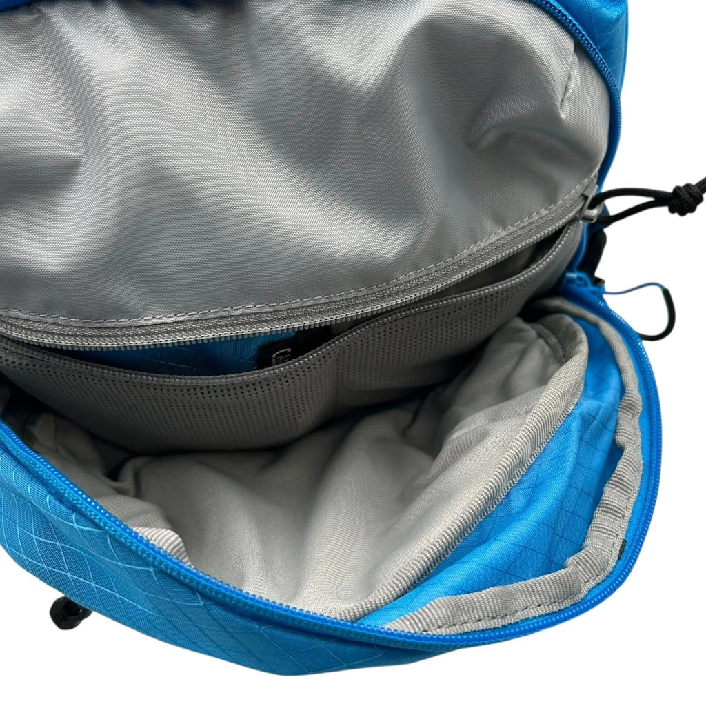 CAMELBAK M.U.L.E Pro 14L Bike Hydration Backpack 100 oz, Ibiza Blue/Orange NM6K