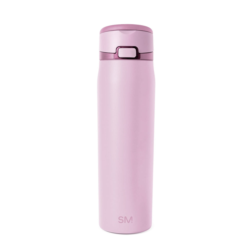 Simple Modern 24oz Mesa Loop Water Bottle with Covered Spout | Pink Champagne 6M96