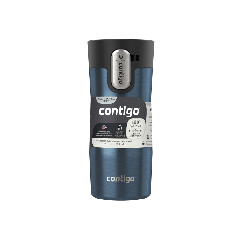Contigo 12 oz. West Loop 3.0 Insulated Stainless Steel Travel Mug - Blueberry J67H