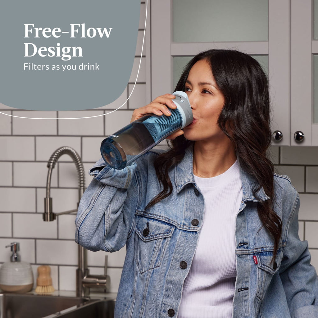 Contigo Clybourn FreeFlow Filter Water Bottle Replacement Filter, 1 Count 9YT2