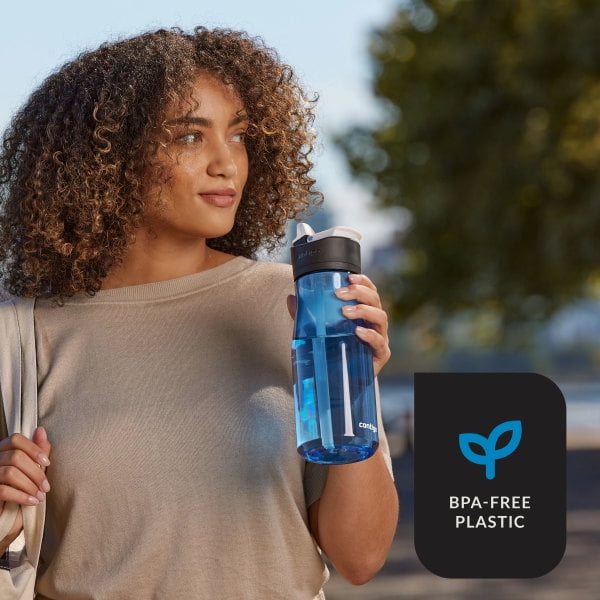Contigo Ashland 2.0 32 oz Licorice BPA Free Water Bottle 715E