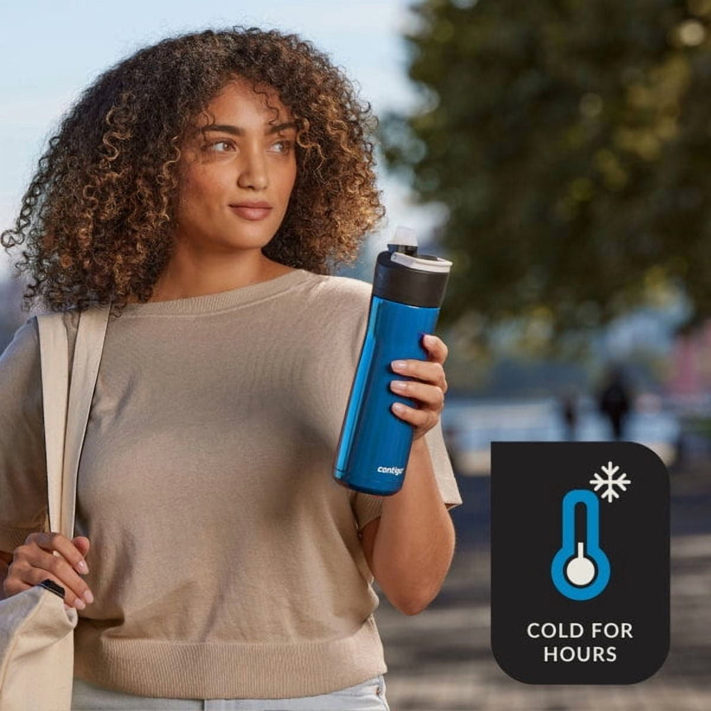 Contigo Ashland 2.0 32 oz Licorice BPA Free Water Bottle 715E