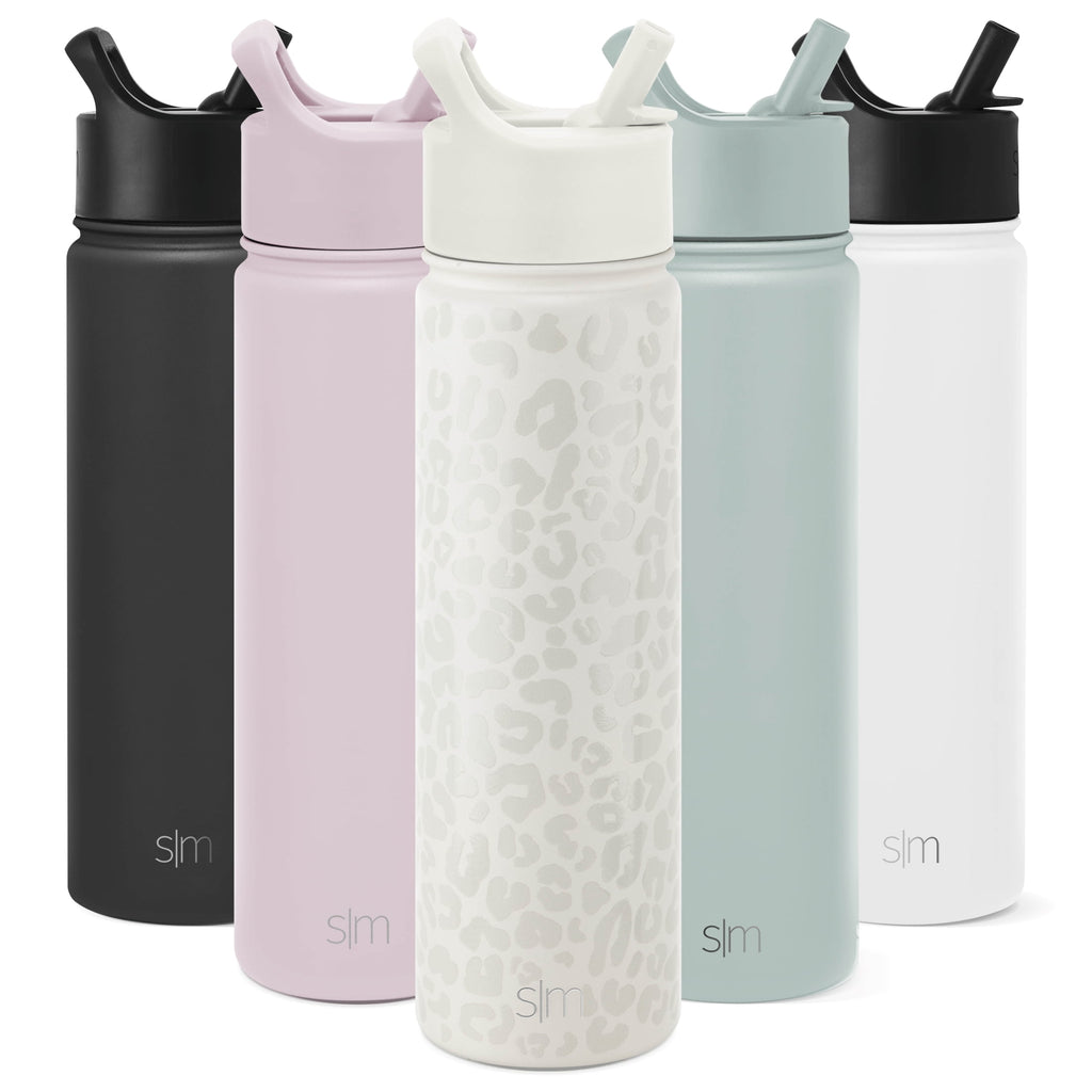 Simple Modern Summit Water Bottle Straw Lid Vacuum Insulated Stainless Steel Bottle | 22 fl oz 24MX