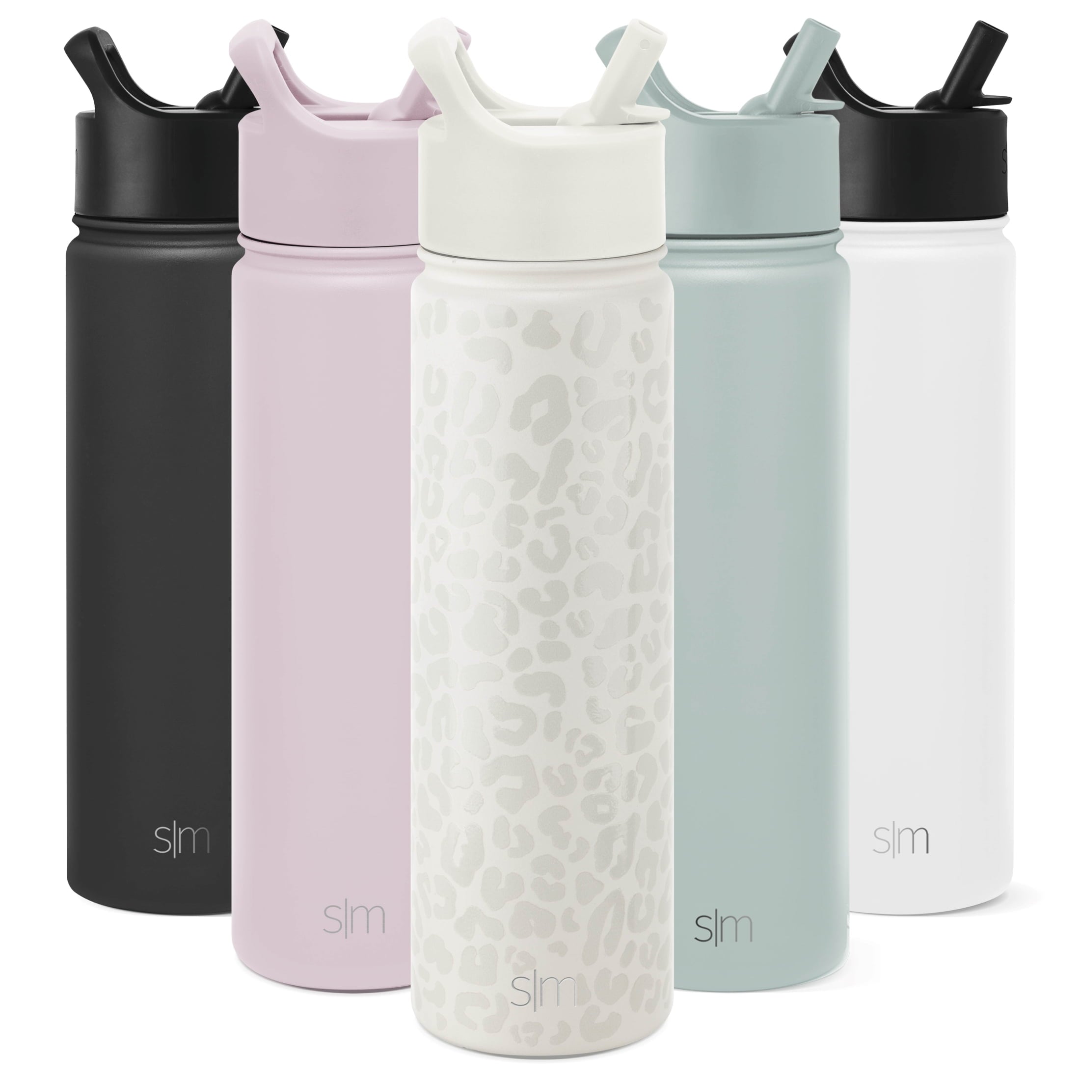 Simple Modern Summit Water Bottle Straw Lid Vacuum Insulated Stainless Steel Bottle | 22 fl oz 24MX