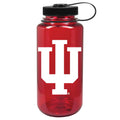 Crimson Indiana Hoosiers 32oz. Nalgene Sustainable Wide Mouth Water Bottle V18O
