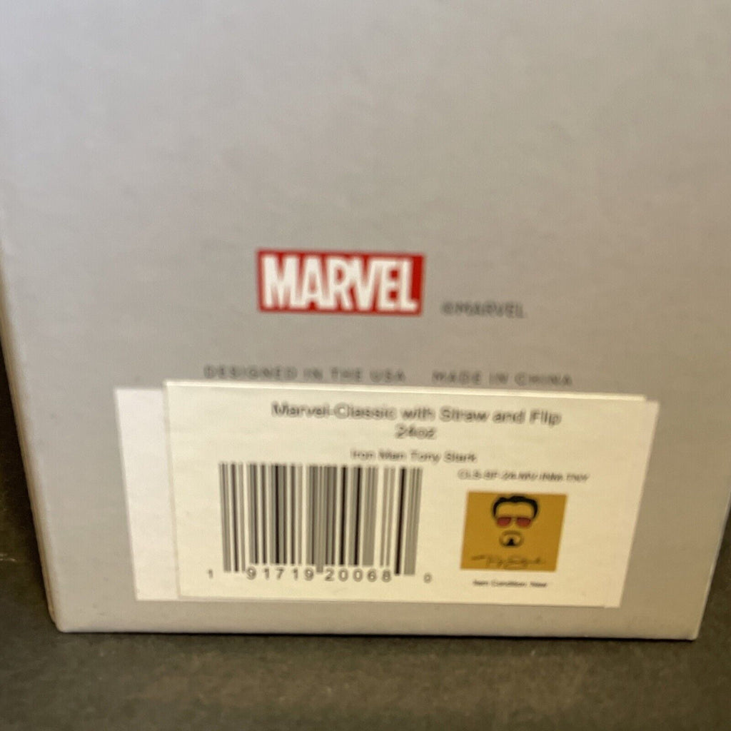 Simple Modern Insulated Iron Man Tony 24oz  Tumbler W/Flip Lid and Straw Lid T6LB