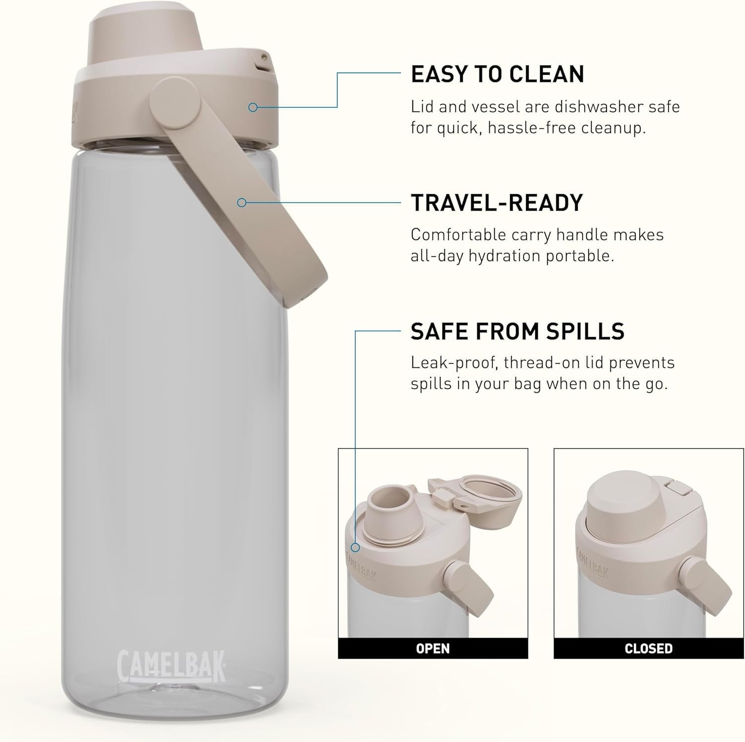 Camelbak Thrive Chug 25oz Bottle, Oxford 3Y76