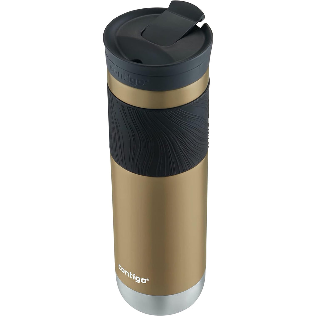 Contigo 24 oz. Byron 2.0 SnapSeal Stainless Steel Travel Mug - Chardonnay 4ZLX