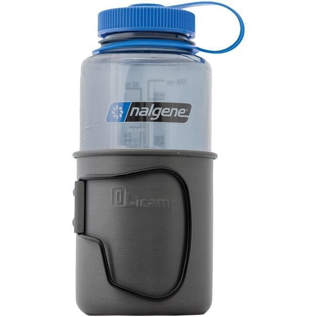 Olicamp 329077 Space Saver Mug with Black Handle, Nalgene Black E3R7