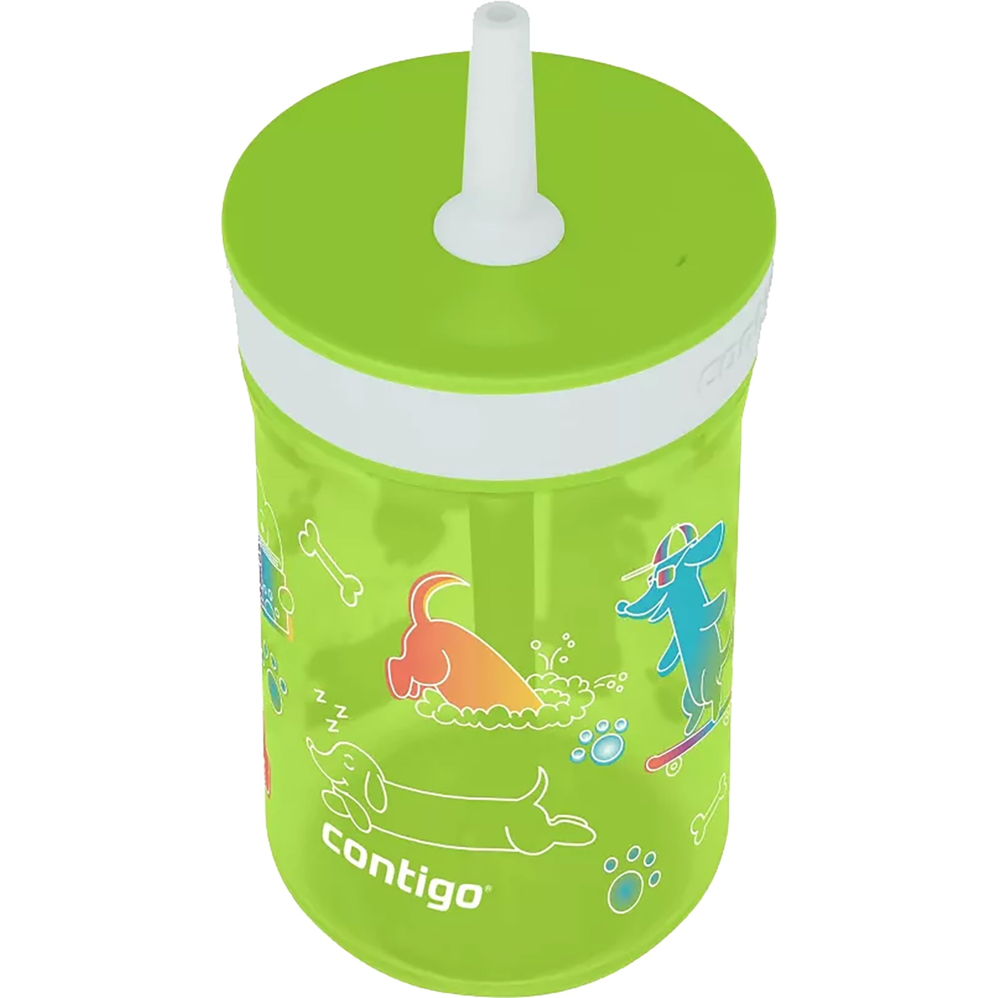 Contigo Kid's 14 oz. Leighton Tumbler with Straw - Juniper/Blue Forest 95GT