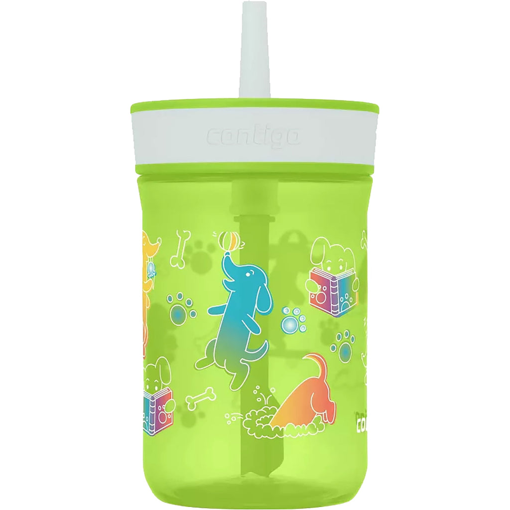 Contigo Kid's 14 oz. Leighton Tumbler with Straw - Juniper/Blue Forest 95GT