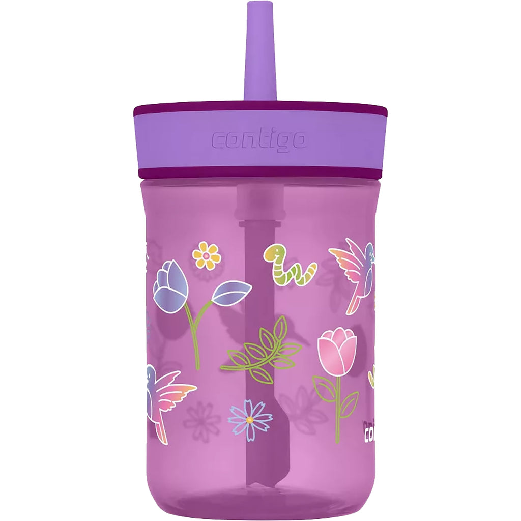 Contigo Kid's 14 oz. Leighton Tumbler with Straw - Juniper/Blue Forest 95GT