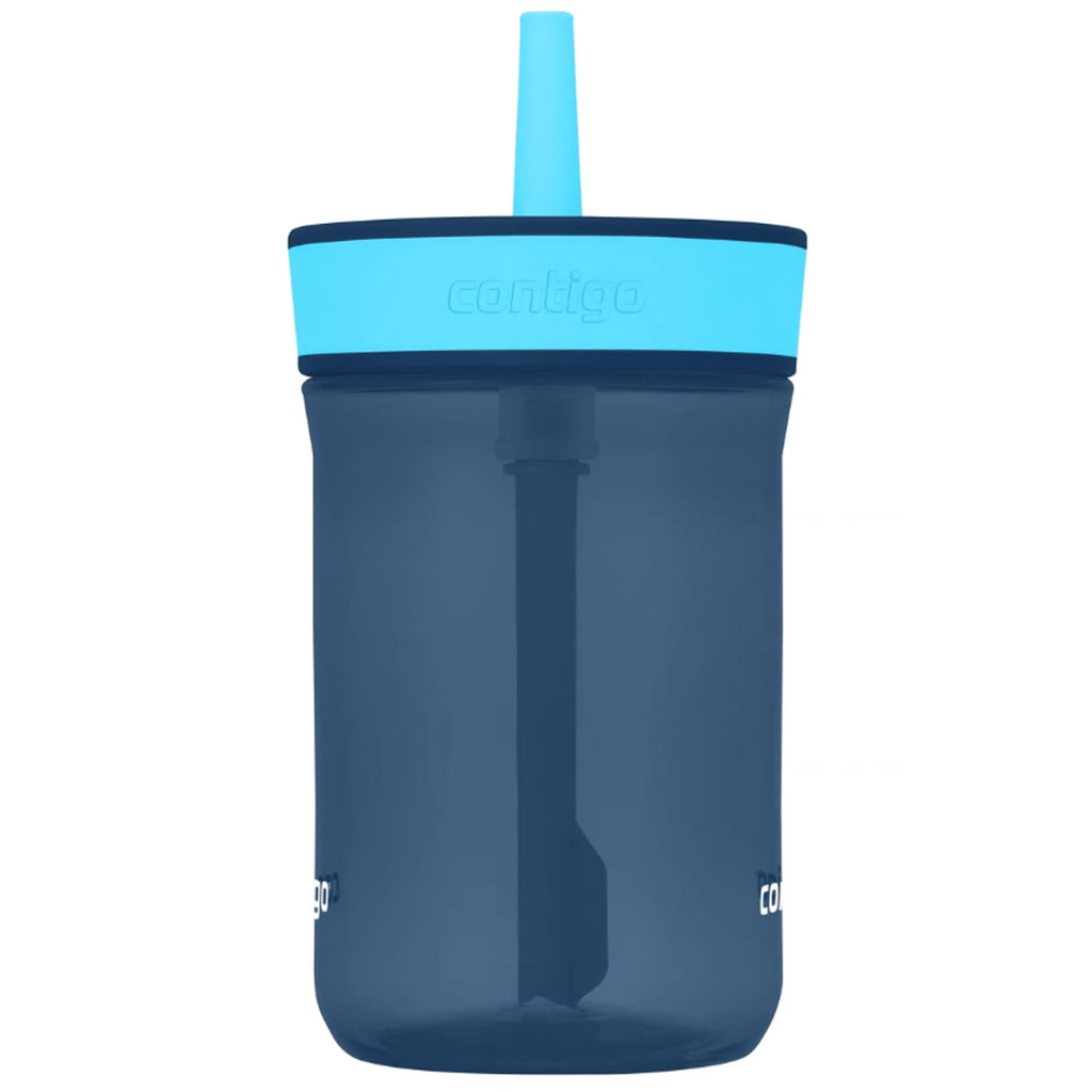 Contigo Kid's 14 oz. Leighton Tumbler with Straw - Juniper/Blue Forest 95GT