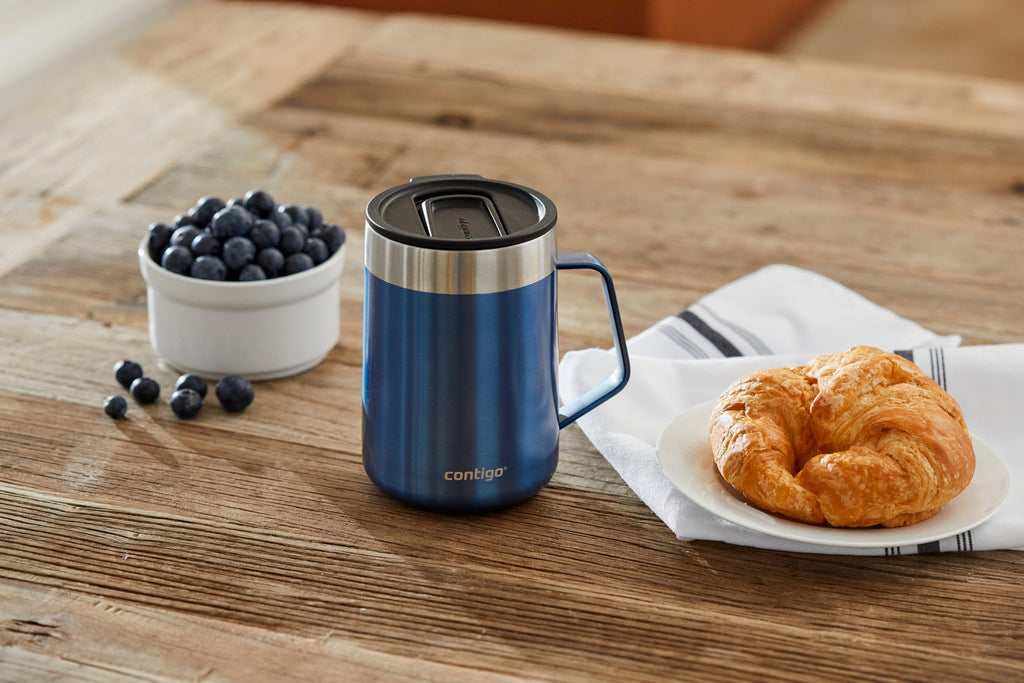 Contigo 14 oz. Streeterville Stainless Steel Mug - Blue Corn ZYLL