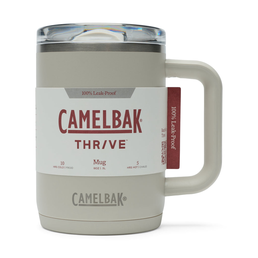 CamelBak Thrive 16oz Stainless Steel Leak-Proof Mug, Stone O6RY