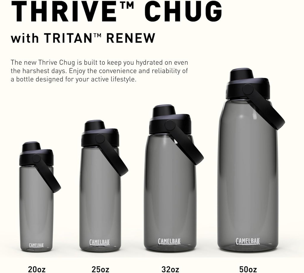 Camelbak Thrive Chug Water Bottle 32oz, Charcoal C0VM
