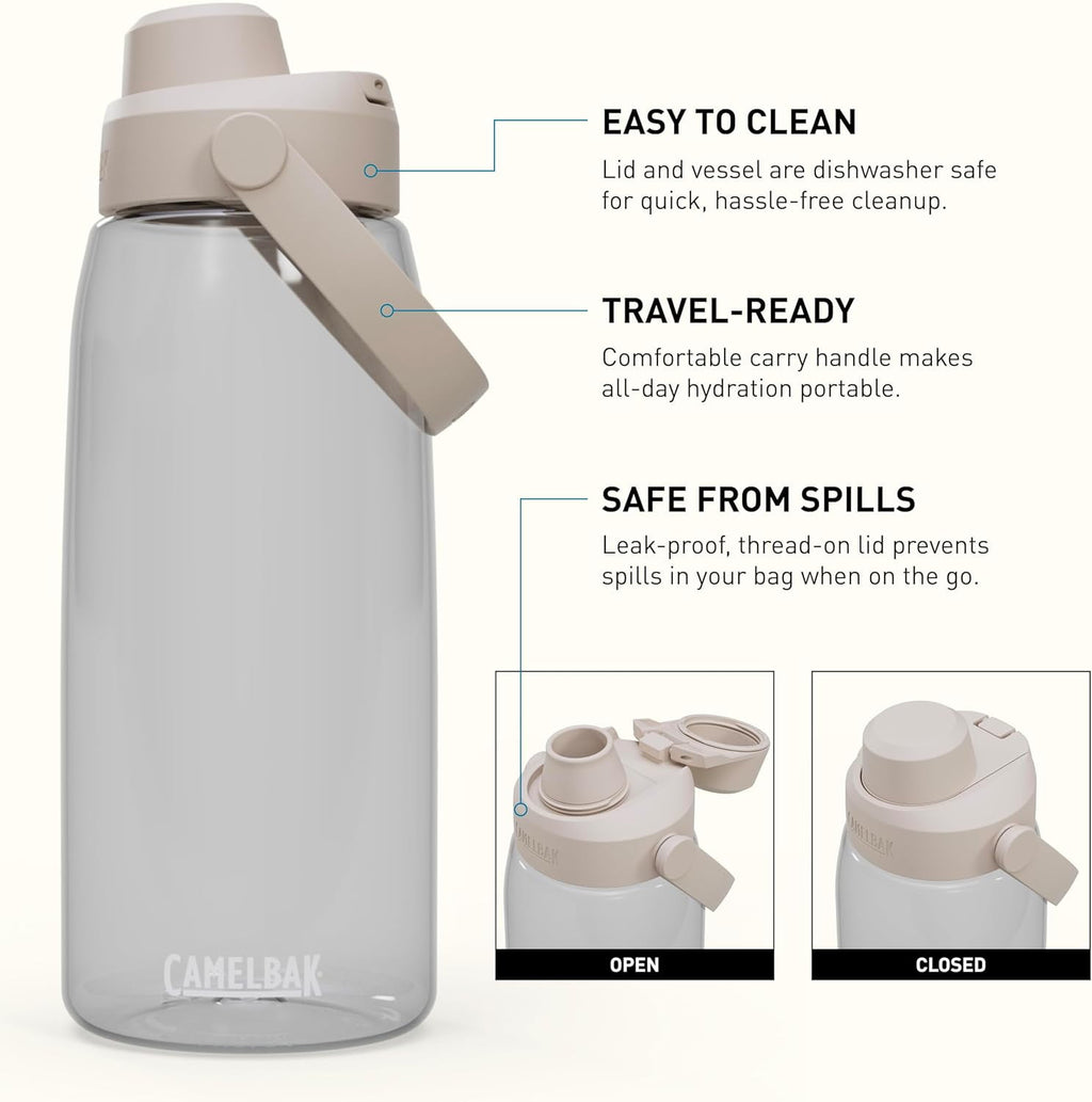 Camelbak Thrive Chug Water Bottle 32oz, Charcoal C0VM