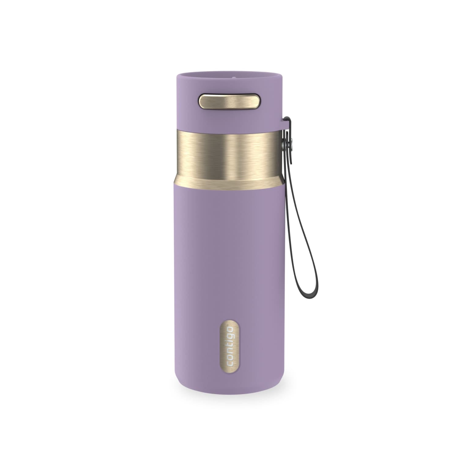 Contigo AutoSeal 16 oz Leakproof Water Bottle with Carrying Strap LHG6