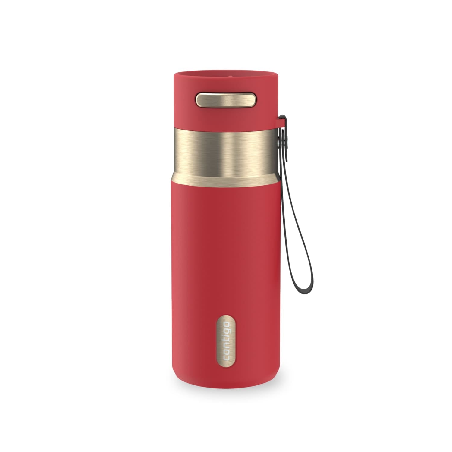 Contigo AutoSeal 16 oz Leakproof Water Bottle with Carrying Strap LHG6
