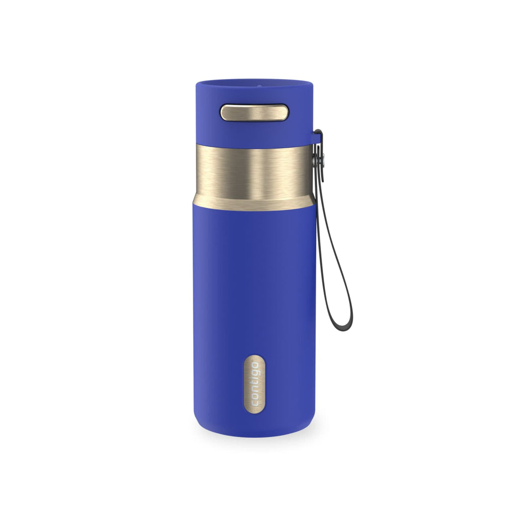 Contigo AutoSeal 16 oz Leakproof Water Bottle with Carrying Strap LHG6