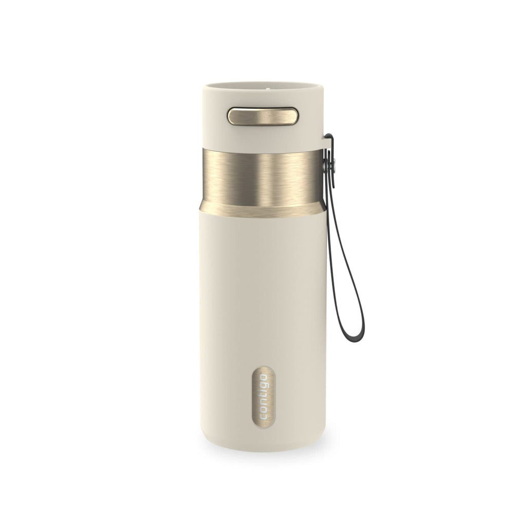 Contigo AutoSeal 16 oz Leakproof Water Bottle with Carrying Strap LHG6