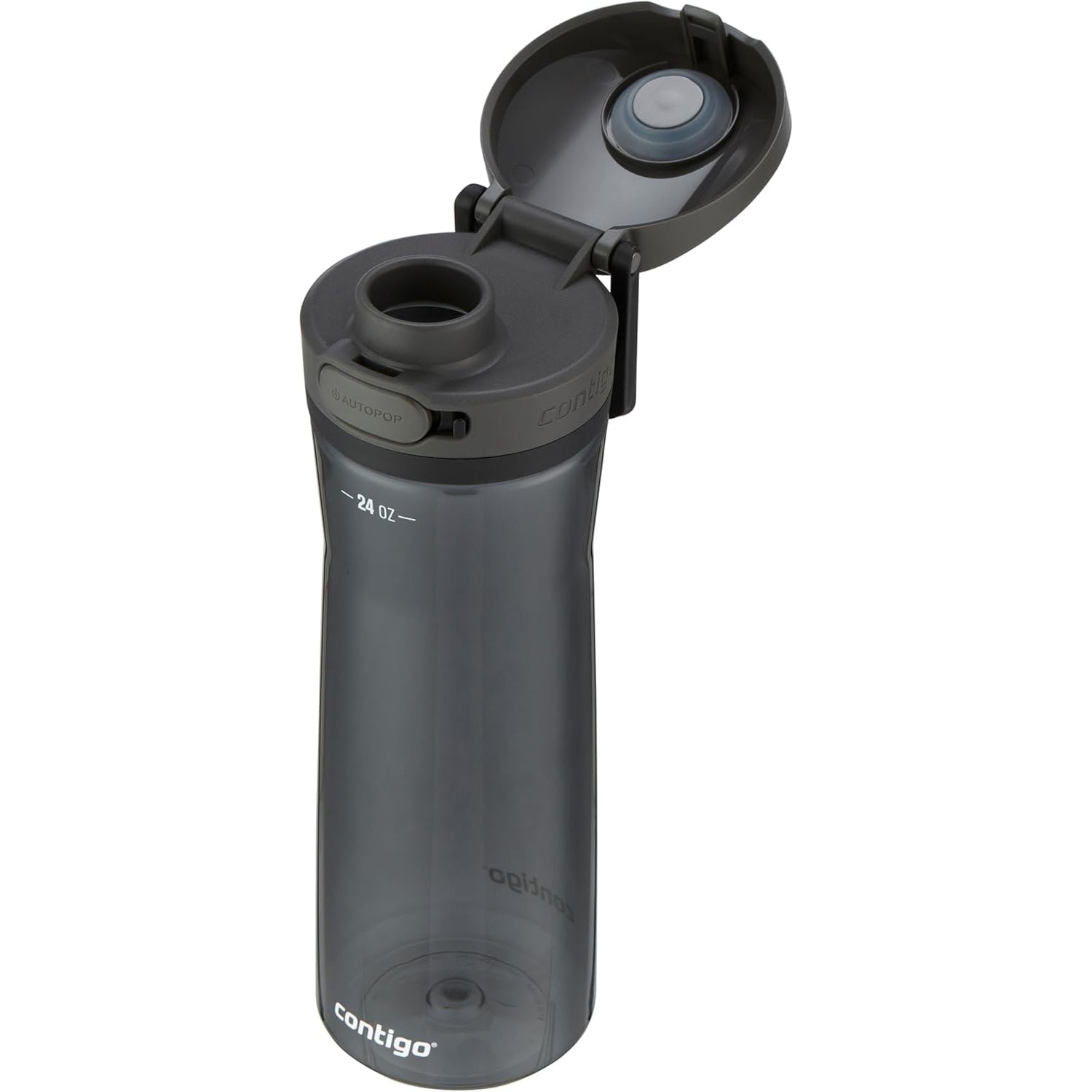 Contigo - Water Bottle with Leak-Proof and Locking Lid, BPA Free, 709ml Capacity, Black NB9B