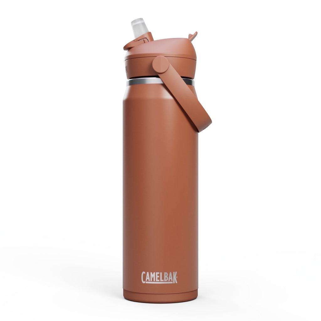 CamelBak Thrive™ Flip Straw Insulated Stainless Steel Water Bottle, 25 oz, Sierra Red VGCI