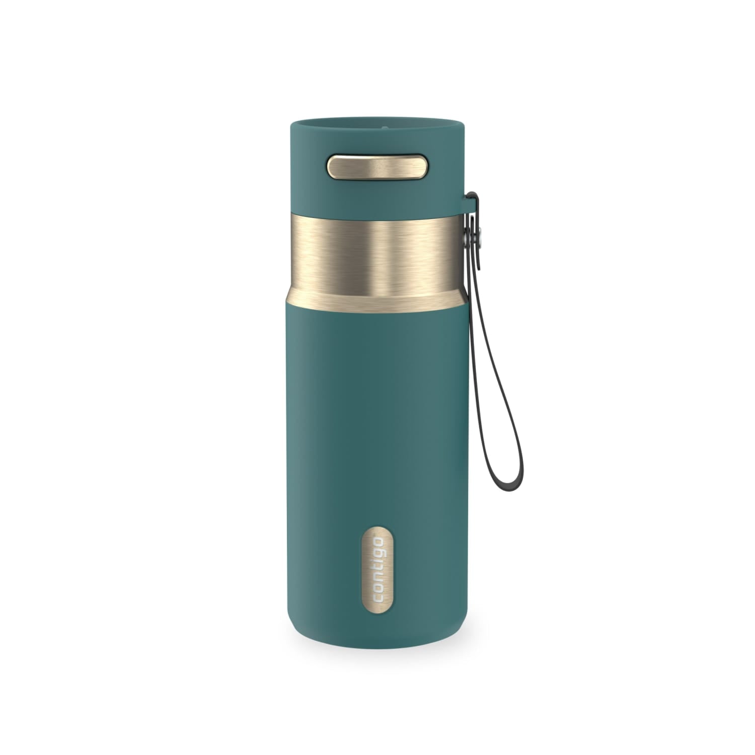 Contigo AutoSeal 16 oz Leakproof Water Bottle with Carrying Strap LHG6