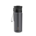 Contigo DualSip Leakproof Plastic Reusable Water Bottle with Carrying Strap, Black/Clear, 24 oz C8QF