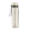 Contigo DualSip Leakproof Plastic Reusable Water Bottle with Carrying Strap, Cream/Clear, 28 oz J4IP