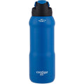 Contigo Fit Stainless Steel AUTOSPOUT Water Bottle with Straw, Blue Amp, 32 fl oz. C5KQ