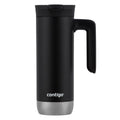 Contigo Huron 2.0 Stainless Steel Travel Mug with SNAPSEAL Lid and Handle in Black, 20 fl oz. ALCR