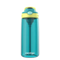 Contigo Kid's 20 oz. AutoSpout Straw Water Bottle - Juniper/Limelight 3UTD