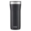 Contigo Streeterville Stainless Steel Tumbler with Plastic Straw and Splash-Proof Lid, Licorice, 32 fl. oz 4MEA