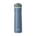Contigo® Wells Chill Stainless Steel Filter Water Bottle with AUTOSPOUT® Straw Lid, 24 oz., Dark Ice B006