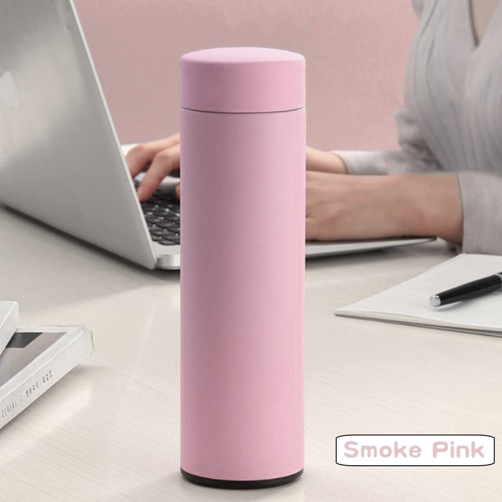 Stainless Steel Insulation Cup Cute Mini Portable Children Student Water Bottle Coffee Travel Mug LED Temperature Display Double Walled Vacuum Long Lasting Insulation J8LC