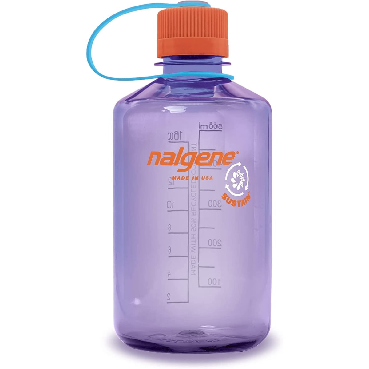 Nalgene Sustain 16 oz. Narrow Mouth Water Bottle - Cornflower Blue 0W2J