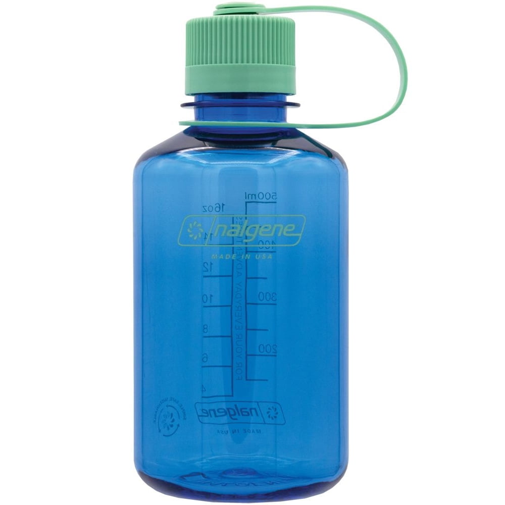 Nalgene Sustain 16 oz. Narrow Mouth Water Bottle - Cornflower Blue 0W2J