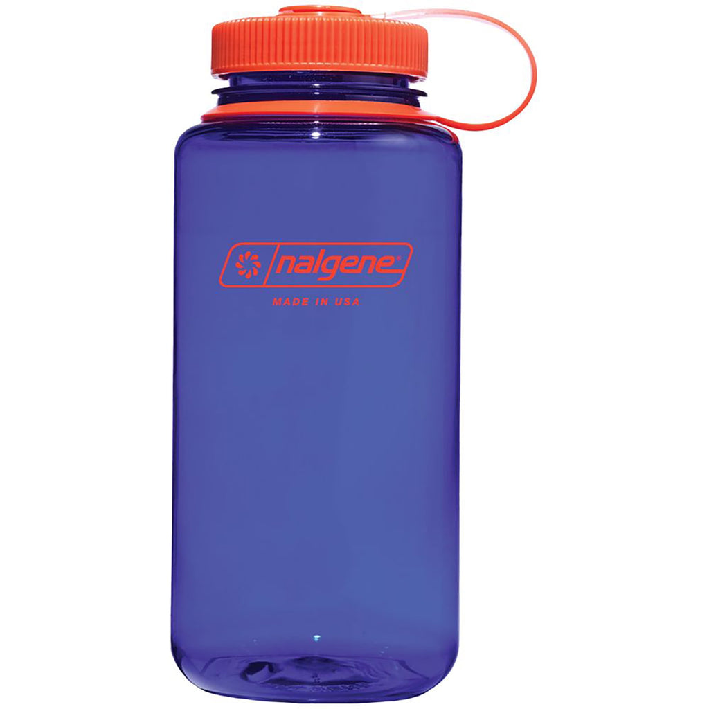 Nalgene Sustain 32 oz. Wide Mouth Water Bottle - Indigo YE0C