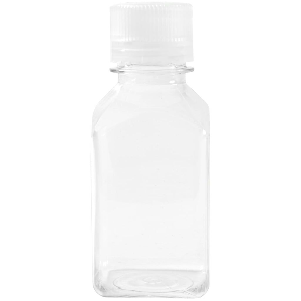 Nalgene Transparent Lexan Polycarbonate Square Storage Bottle - 8 oz. - Clear 2ITG