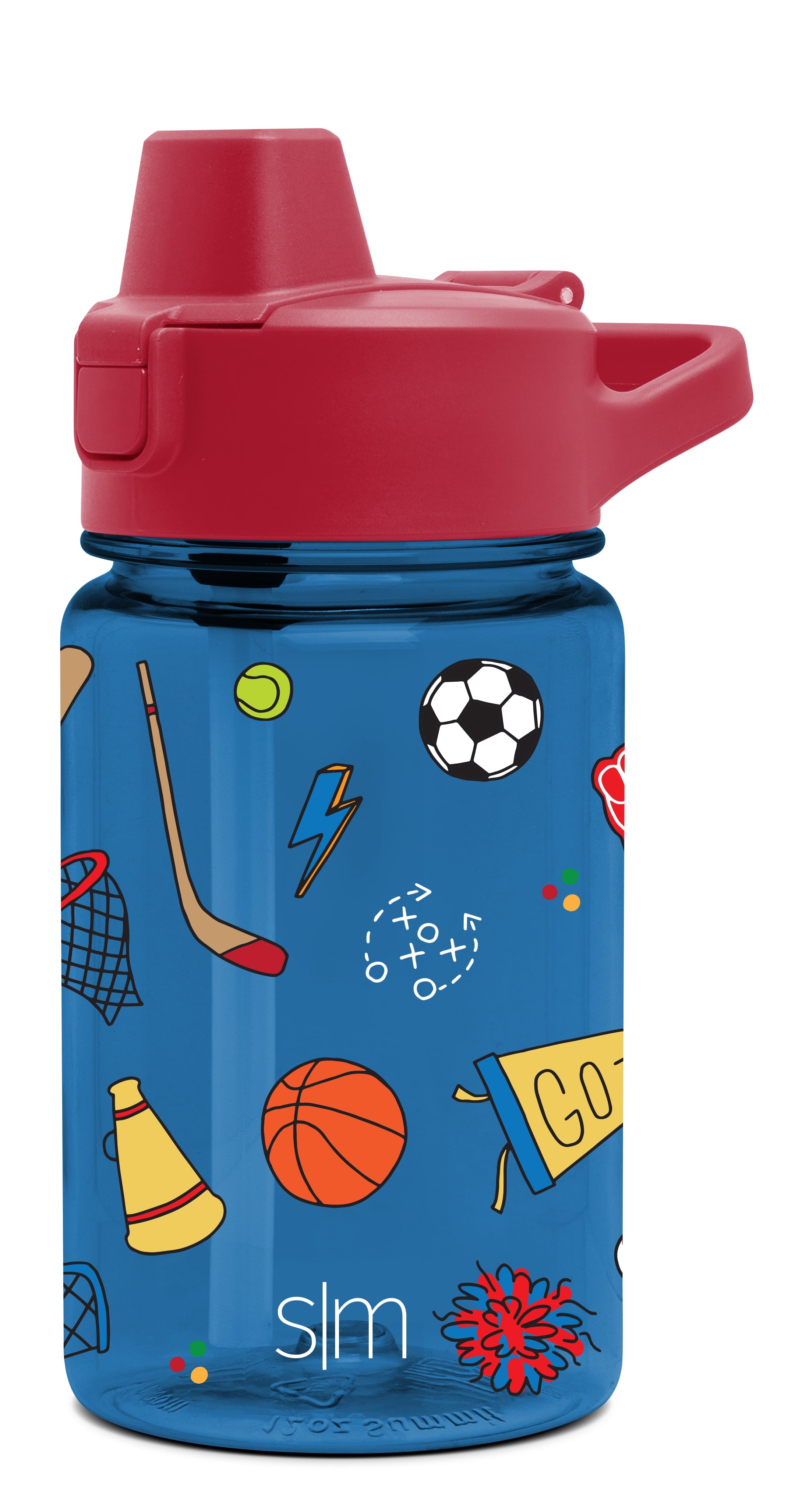 Simple Modern 12 fl oz Reusable Tritan Summit Water Bottle with Silicone Straw Lid | Birthday Cake Z5IE