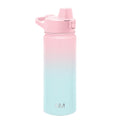 Simple Modern 18 fl oz Insulated Stainless Steel Summit Water Bottle with Covered Silicone Straw Lid | Sweet Taffy C5MR