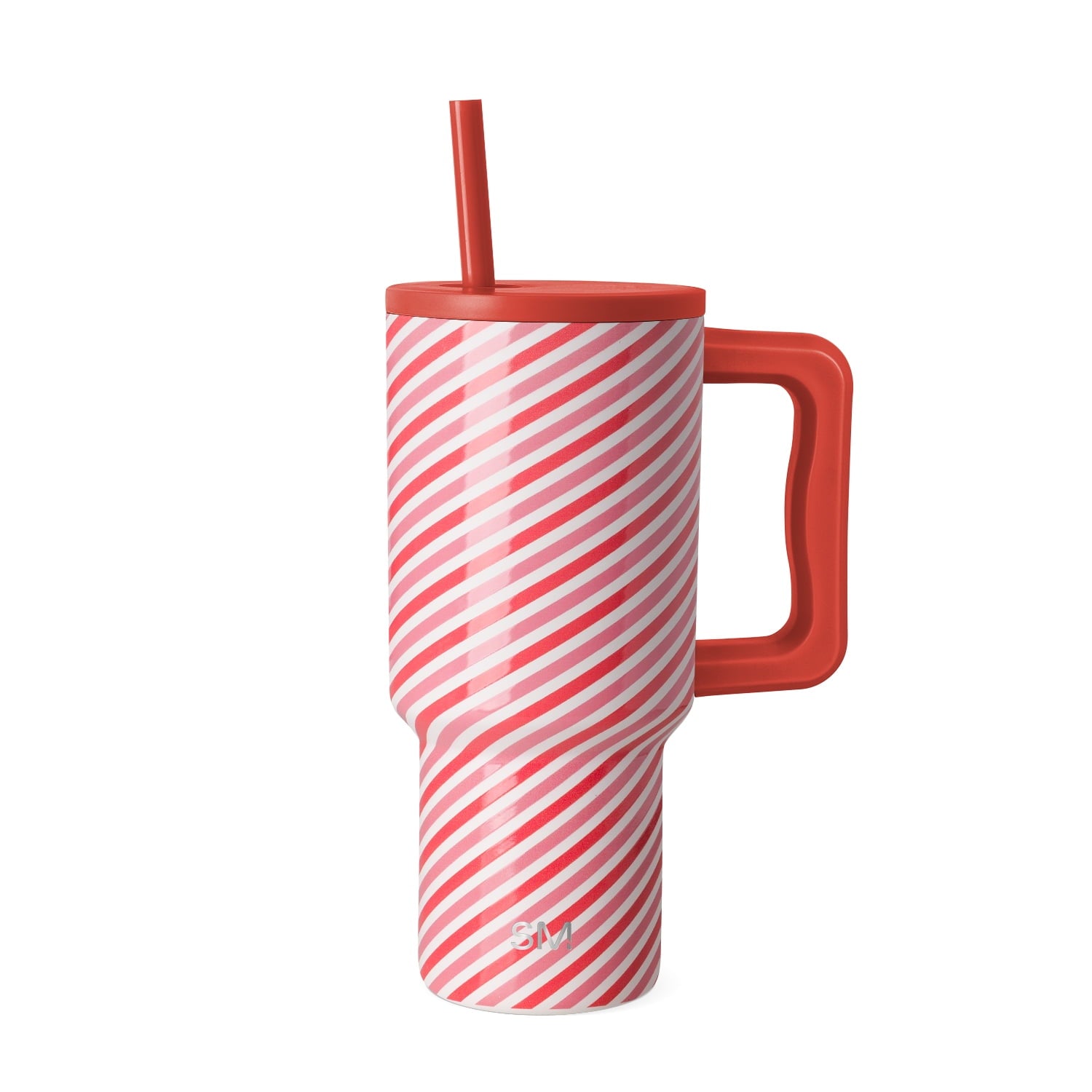 Simple Modern 30 fl oz Insulated Stainless Steel Trek Tumbler with Straw Lid | Seaglass Sage and Cream Checkmate YPTM