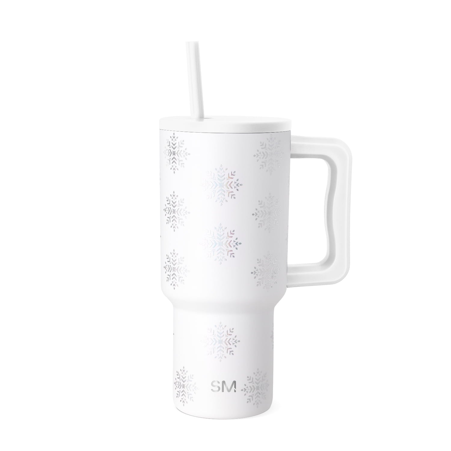 Simple Modern 30 fl oz Insulated Stainless Steel Trek Tumbler with Straw Lid | Seaglass Sage and Cream Checkmate YPTM