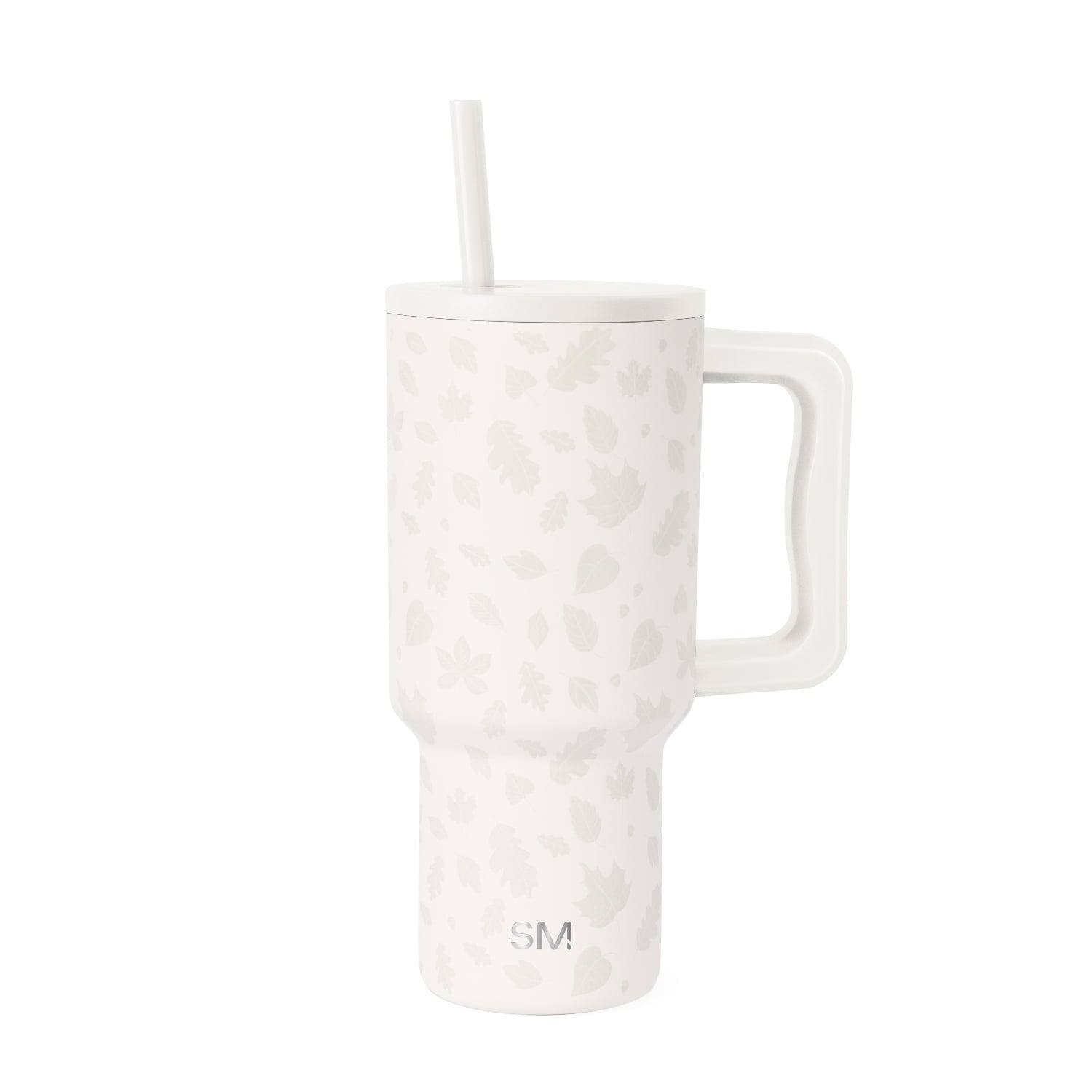 Simple Modern 30 fl oz Insulated Stainless Steel Trek Tumbler with Straw Lid | Seaglass Sage and Cream Checkmate YPTM