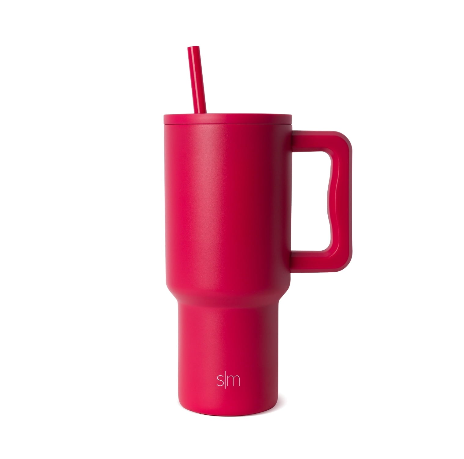 Simple Modern 30 fl oz Insulated Stainless Steel Trek Tumbler with Straw Lid | Seaglass Sage and Cream Checkmate YPTM