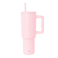 Simple Modern 40 fl oz Insulated Stainless Steel Trek Tumbler with Straw Lid | Blush 6R09