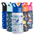 Simple Modern Summit Water Bottle Straw Lid Vacuum Insulated Stainless Steel Bottle | 14 fl oz QIY1