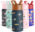 Simple Modern Summit Water Bottle Straw Lid Vacuum Insulated Stainless Steel Bottle | 14 fl oz 5H5Z